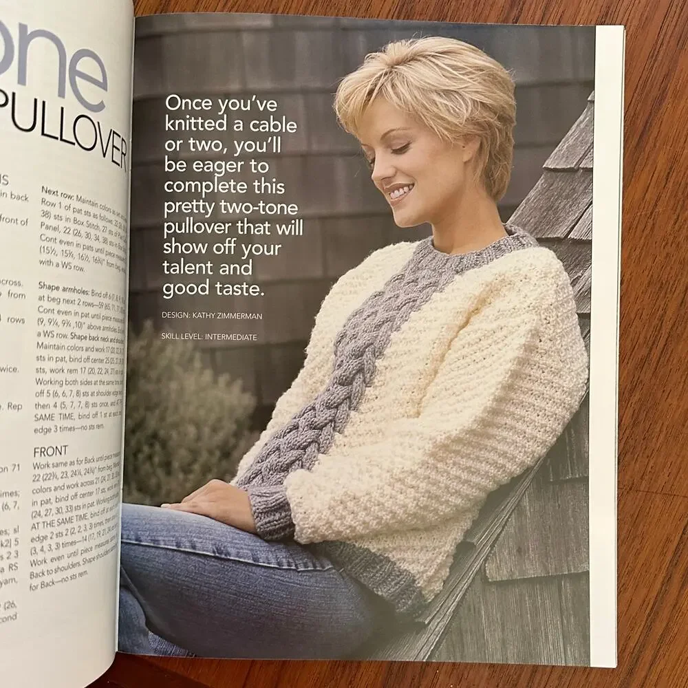 BH&G Knitted Sweaters for Her Pattern Book